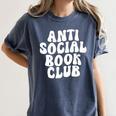 Anti-Social Book Club Women's Comfort Colors T-Shirt Moss