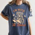 Banned Book Reading Squad Bookish I'm With The Banned Women's Comfort Colors T-Shirt Moss Banned Book Reading Squad Bookish I'm With The Banned Women's Comfort Colors T-Shirt Moss