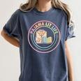 Bedtime Book Lover Reading Pajamas Women's Comfort Colors T-Shirt Moss Bedtime Book Lover Reading Pajamas Women's Comfort Colors T-Shirt Moss