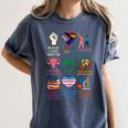 BLM Human Rights Feminism Trans Science Books LGBTQ Kindness Women's Comfort Colors T-Shirt Moss BLM Human Rights Feminism Trans Science Books LGBTQ Kindness Women's Comfort Colors T-Shirt Moss