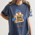This Is My Book Character Costume Pigeon Kids Reading Women's Comfort Colors T-Shirt Moss
