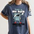 This Is My Book Character Costume Reading Book Lover Women's Comfort Colors T-Shirt Moss This Is My Book Character Costume Reading Book Lover Women's Comfort Colors T-Shirt Moss