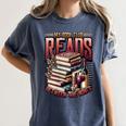 My Book Club Reads Between The Wines Book Club Reading Women's Comfort Colors T-Shirt Moss