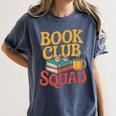 Book Club Squad Women's Comfort Colors T-Shirt Moss