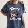 Book Dragon Book Lover Bookworm Book Reader Librarian Women's Comfort Colors T-Shirt Moss Book Dragon Book Lover Bookworm Book Reader Librarian Women's Comfort Colors T-Shirt Moss