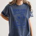 Book Girl Summer Women's Comfort Colors T-Shirt Moss