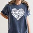 Book Lover Heart Shape Reading Librarian Library Teacher Women's Comfort Colors T-Shirt Moss Book Lover Heart Shape Reading Librarian Library Teacher Women's Comfort Colors T-Shirt Moss
