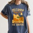 Book Lover Moth Mothman Book Club Reading Into Shadows Women's Comfort Colors T-Shirt Moss Book Lover Moth Mothman Book Club Reading Into Shadows Women's Comfort Colors T-Shirt Moss