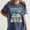 Book Lover Writer Author Women's Comfort Colors T-Shirt Moss Book Lover Writer Author Women's Comfort Colors T-Shirt Moss