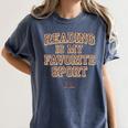 Book Lovers Reading For Teachers Students Librarians Women's Comfort Colors T-Shirt Moss