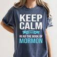 Book Of Mormon LDS Missionary Church Of Latter Day Saints Women's Comfort Colors T-Shirt Moss