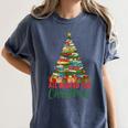 All Booked For Christmas Reading Books Librarian Holiday Women's Comfort Colors T-Shirt Moss All Booked For Christmas Reading Books Librarian Holiday Women's Comfort Colors T-Shirt Moss