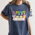 All Booked For Summer Reading Beach Floral Bookish Book Girl Women's Comfort Colors T-Shirt Moss All Booked For Summer Reading Beach Floral Bookish Book Girl Women's Comfort Colors T-Shirt Moss