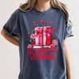 All Booked For Valentines Book Lovers Teacher Valentines Women's Comfort Colors T-Shirt Moss