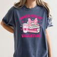 All Booked For Valentines Book Reading Coquette Bow Women's Comfort Colors T-Shirt Moss