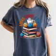 “Books Coffee & Yarn Enthusiast Cozy Reader Women's Comfort Colors T-Shirt Moss “Books Coffee & Yarn Enthusiast Cozy Reader Women's Comfort Colors T-Shirt Moss