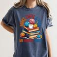 Books Coffee & Yarn Lover My Favorite Things Women's Comfort Colors T-Shirt Moss