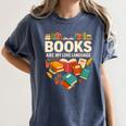 Books Are My Love Language Reading Lover Librarian Valentine Women's Comfort Colors T-Shirt Moss Books Are My Love Language Reading Lover Librarian Valentine Women's Comfort Colors T-Shirt Moss