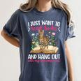 Books And My Savannah Cat Owner Savannah Cat Lover Women's Comfort Colors T-Shirt Moss Books And My Savannah Cat Owner Savannah Cat Lover Women's Comfort Colors T-Shirt Moss