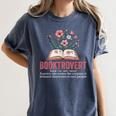 Booktrovert Book Lover Bookworm Reading Books Librarian Women's Comfort Colors T-Shirt Moss Booktrovert Book Lover Bookworm Reading Books Librarian Women's Comfort Colors T-Shirt Moss