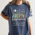 Booktrovert Definition Floral Books Reading Teacher Library Women's Comfort Colors T-Shirt Moss Booktrovert Definition Floral Books Reading Teacher Library Women's Comfort Colors T-Shirt Moss