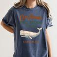 Captain Ahab’s Whale Watching Tours – Moby Book Parody Women's Comfort Colors T-Shirt Moss