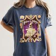 Castle Book Book Lovers Tees Family Vacation Bookworm Women's Comfort Colors T-Shirt Moss