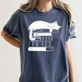 Cat Book Books And Cats Cat Lover Cat Mom Book Lovers Women's Comfort Colors T-Shirt Moss Cat Book Books And Cats Cat Lover Cat Mom Book Lovers Women's Comfort Colors T-Shirt Moss