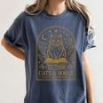 Cats And Books Because People Are Overrated Women's Comfort Colors T-Shirt Moss