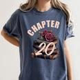 Chapter 20 20th Birthday Women Book Lovers Its My Birthday Women's Comfort Colors T-Shirt Moss Chapter 20 20th Birthday Women Book Lovers Its My Birthday Women's Comfort Colors T-Shirt Moss