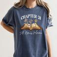 Chapter 21 Years Old 21st Birthday Wildflower Book Lover Premium Tri-Blend Women's Comfort Colors T-Shirt Moss