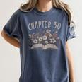 Chapter 30th Birthday Bookworm 30 Years Old For Book Lovers Women's Comfort Colors T-Shirt Moss