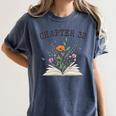 Chapter 32- Book Lovers & Readers 32nd Birthday Wildflowers Premium Tri-Blend Women's Comfort Colors T-Shirt Moss Chapter 32- Book Lovers & Readers 32nd Birthday Wildflowers Premium Tri-Blend Women's Comfort Colors T-Shirt Moss