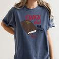 Christian Quote Holy Bible Crack This Book Not Drugs Women's Comfort Colors T-Shirt Moss Christian Quote Holy Bible Crack This Book Not Drugs Women's Comfort Colors T-Shirt Moss