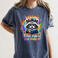 Color Our World 2026 Reading Book Women's Comfort Colors T-Shirt Moss Color Our World 2026 Reading Book Women's Comfort Colors T-Shirt Moss
