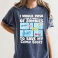 Comics Collecting Book Collector Guide Comics Lover Women's Comfort Colors T-Shirt Moss Comics Collecting Book Collector Guide Comics Lover Women's Comfort Colors T-Shirt Moss