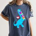 Cool Dinosaur Books Art For Men Women Libarian Book Lover Women's Comfort Colors T-Shirt Moss Cool Dinosaur Books Art For Men Women Libarian Book Lover Women's Comfort Colors T-Shirt Moss