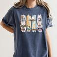 Coquette Bookworm Reading Enthusiast Book Lover Book Women's Comfort Colors T-Shirt Moss Coquette Bookworm Reading Enthusiast Book Lover Book Women's Comfort Colors T-Shirt Moss