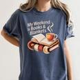 Cozy My Weekend Is Books Blankets Reading Tea Lover Premium Women's Comfort Colors T-Shirt Moss Cozy My Weekend Is Books Blankets Reading Tea Lover Premium Women's Comfort Colors T-Shirt Moss