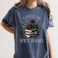 Dark Romance Book Lover Spicy Books Bookish Merch Morally Women's Comfort Colors T-Shirt Moss Dark Romance Book Lover Spicy Books Bookish Merch Morally Women's Comfort Colors T-Shirt Moss