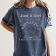 Dark Romance Merch Kidnapped STFUATTDLAGG Smutt Book Lover Women's Comfort Colors T-Shirt Moss Dark Romance Merch Kidnapped STFUATTDLAGG Smutt Book Lover Women's Comfort Colors T-Shirt Moss