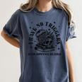 Dark Romance Merch Spicy Book Lover No Triggers Warning Women's Comfort Colors T-Shirt Moss