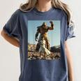David And Goliath Bible Book Of Samuel King David Women's Comfort Colors T-Shirt Moss