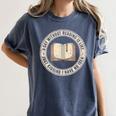 A Day Without Reading Is Like Just Kidding Book Lover Women's Comfort Colors T-Shirt Moss