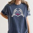 Dead Inside But I Still Read Romance Smut Book Lovers Women's Comfort Colors T-Shirt Moss