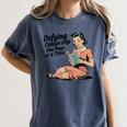 Defying Censorship One Page At a Time Read Banned Books Women's Comfort Colors T-Shirt Moss Defying Censorship One Page At a Time Read Banned Books Women's Comfort Colors T-Shirt Moss