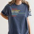 Dog Loving Coffee Drinking Book Reading Social Justice Women's Comfort Colors T-Shirt Moss Dog Loving Coffee Drinking Book Reading Social Justice Women's Comfort Colors T-Shirt Moss