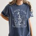Dragon A Book A Day Keeps The Mental Breakdown Away Women's Comfort Colors T-Shirt Moss