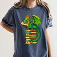 Dragon Reading Books Matching Bookworm Readers Librarian Women's Comfort Colors T-Shirt Moss Dragon Reading Books Matching Bookworm Readers Librarian Women's Comfort Colors T-Shirt Moss