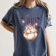 Dungeon Crawler Carl Airbrushed Princess Donut Series Book Women's Comfort Colors T-Shirt Moss Dungeon Crawler Carl Airbrushed Princess Donut Series Book Women's Comfort Colors T-Shirt Moss